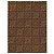 Romeo Gigli Brown Pattern Silk Tie - view 2