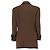Blazer in lana marrone e nero Chanel - anni 2000 - vista 3
