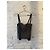 Autre Marque Top bustier de punto Sisley Gris