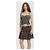 Autre Marque Top bustier de punto Sisley Gris - vista 3