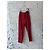 Autre Marque Pantalones de seda/algodón rojo Magaschoni de Tracy Reiss Roja