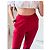 Autre Marque Pantalones de seda/algodón rojo Magaschoni de Tracy Reiss Roja - vista 5