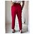 Autre Marque Pantalones de seda/algodón rojo Magaschoni de Tracy Reiss Roja - vista 6
