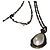 Collana a serpente in perle di vetro bianche vintage autentica Alexander McQueen - vista 5