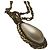 Collana a serpente in perle di vetro bianche vintage autentica Alexander McQueen - vista 6