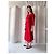 Vanessa Bruno Athe Rotes durchscheinendes Bluson-Kleid - Ansicht 3