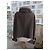 Chaqueta Armani Collezioni marrón de lana con capucha Castaño - vista 10