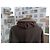 Chaqueta Armani Collezioni marrón de lana con capucha Castaño - vista 11