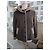 Chaqueta Armani Collezioni marrón de lana con capucha Castaño - vista 2