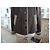 Chaqueta Armani Collezioni marrón de lana con capucha Castaño - vista 4
