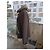 Chaqueta Armani Collezioni marrón de lana con capucha Castaño - vista 8