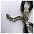 Collana Sonia Rykiel con strass Swarovski e resina nera Silver hardware - vista 5