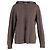 Sudadera con capucha Dries Van Noten con bolsillos en lana marrón Castaño
