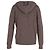 Sudadera con capucha Dries Van Noten con bolsillos en lana marrón Castaño - vista 3