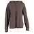 Sudadera con capucha Dries Van Noten con bolsillos en lana marrón Castaño - vista 4