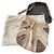 Borsa a spalla Paul & Joe Beige Marrone Pelle Tessuto