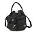 Freeman Porter Porter Studded Drawstring Shoulder Bag Black