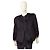 Autre Marque Schwarze Langhaar Felljacke