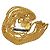 Cambon Chanel Vintage Gold-Toned Quadruple Chain Necklace Belt Gold hardware