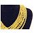Cambon Chanel Vintage Gold-Toned Quadruple Chain Necklace Belt Gold hardware - Ansicht 14