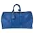 Louis Vuitton Epi Keepall 45 Boston Bag Blue Leather  ref.1734396