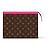Louis Vuitton LV Pochette Voyage MM macassar rosa