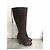 Alaïa Botas ALAIA T.EU 35 Cuero Castaño
