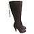 Alaïa Botas ALAIA T.EU 35 Cuero Castaño - vista 7