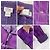 Giacca Chanel in pelle scamosciata e lana viola Viola scuro - vista 10