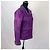 Giacca Chanel in pelle scamosciata e lana viola Viola scuro - vista 3