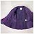 Giacca Chanel in pelle scamosciata e lana viola Viola scuro - vista 5