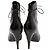 Saint Laurent Stivali Fetish 105 in pelle nera lucida Nero - vista 4