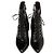 Saint Laurent Stivali Fetish 105 in pelle nera lucida Nero - vista 5