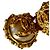 Chanel Orecchini vintage CC in perla finta 1994 Gold hardware - vista 11