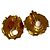 Chanel Orecchini vintage CC in perla finta 1994 Gold hardware - vista 9