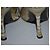 Gianni Versace High Heels Weiß und Gold Leder Größe 38 Golden - Ansicht 5