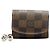 Gemelli in argento Louis Vuitton e astuccio per gemelli Damier Ebene - vista 6