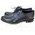 Scarpe eleganti da uomo Richelieu in pelle Epi nera Louis Vuitton Nero