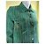 Sandro Green Tweed Blazer Jacket with Sequin Parrot - view 3