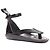 Louis Vuitton Desert Dream Leder Geta Zehentrenner Sandalen Schwarz - Ansicht 2