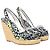 Zeppe estive Slingback Roger Vivier in tela multicolore - vista 4
