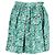 Saia circular mini impressa com seta Miu Miu em nylon multicolorido Multicor - vista 3