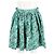 Saia circular mini impressa com seta Miu Miu em nylon multicolorido Multicor - vista 4