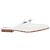 Hermès Mocassim de couro Oz Hermes com fivela Kelly prateada Branco - vista 2