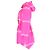 Impermeable Fendi Pop Tartan con capucha en poliéster rosa - vista 2