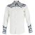 Alexander McQueen Skull Print Button Down Shirt in White Cotton