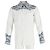 Alexander McQueen Skull Print Button Down Shirt in White Cotton - view 4