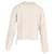 Maglione corto con colletto a maglia Joseph in lana beige chiaro  - vista 3