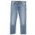 Prada Low-Rise Jeans aus blauer Baumwoll-Denim Hellblau