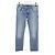 Prada Low-Rise Jeans aus blauer Baumwoll-Denim Hellblau - Ansicht 4